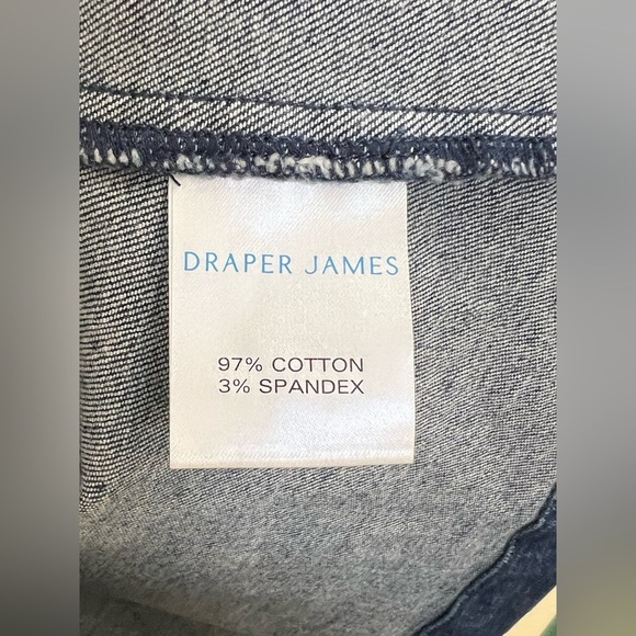 NWT Draper James Colbie Button Front Denim Dress- NO Belt - Picture 10 of 10